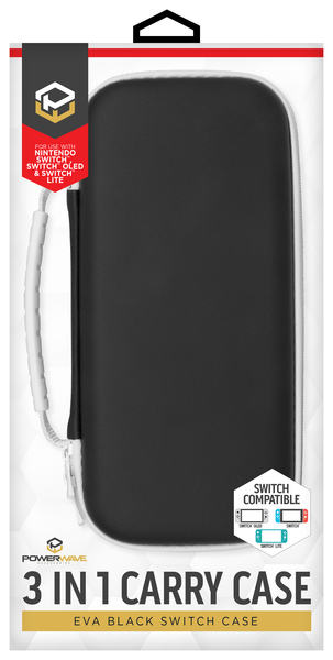 Pw switch 3 in 1 carry case   eva black 2dps