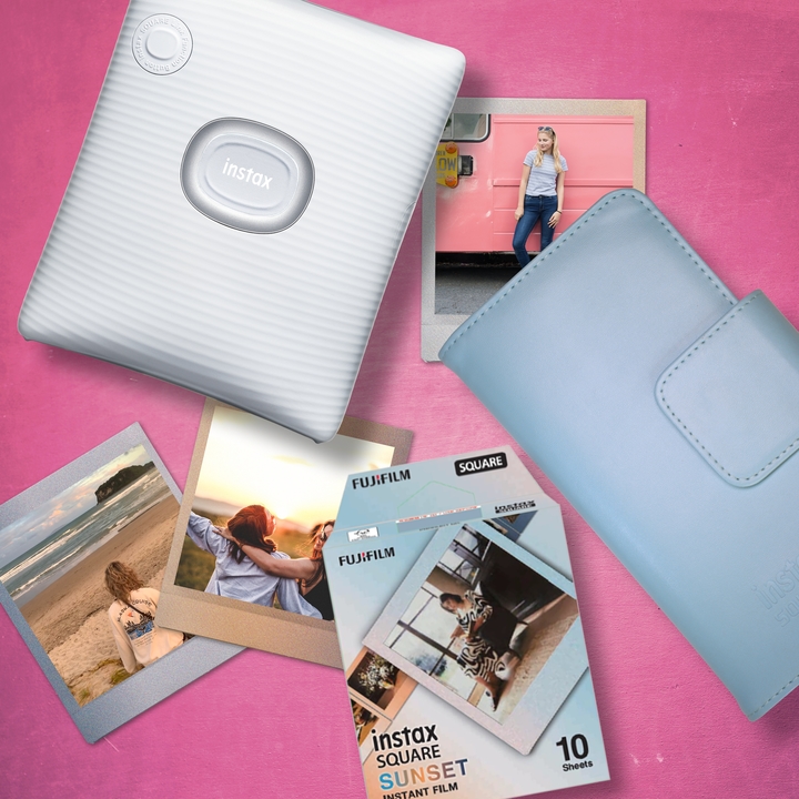 25431   instax square link limited edition white gift pack %283%29