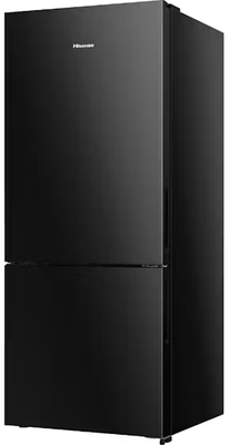 Hrbm418b   hisense 417l 8 star bottom mount fridge black steel %283%29